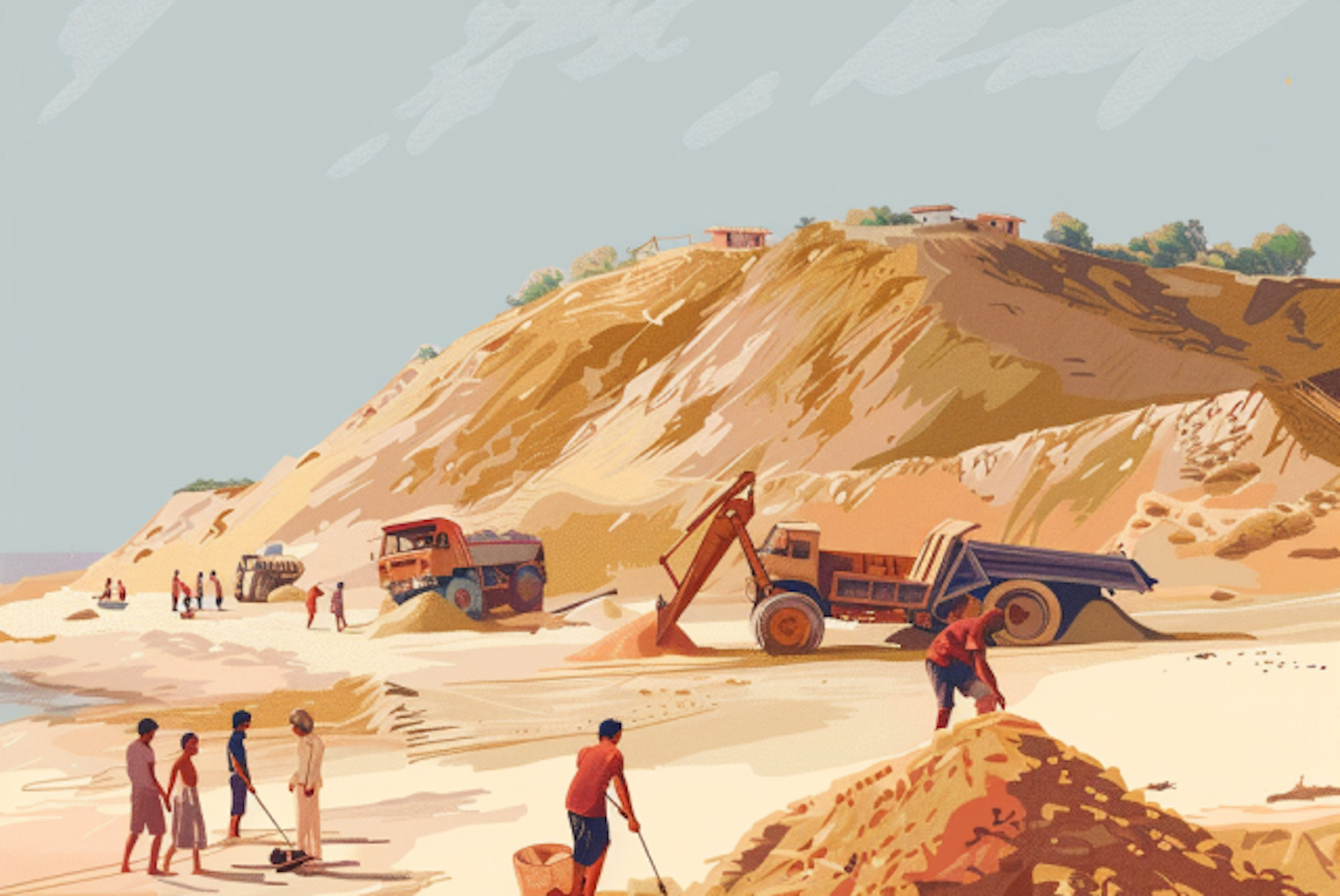 Sand Mining Mafia Stopped in their Tracks